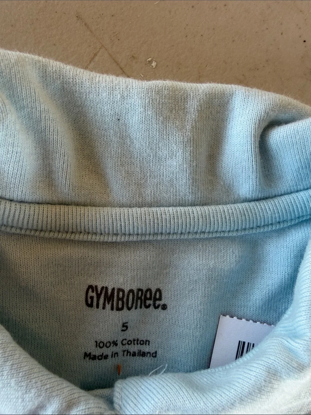 NWT Gymboree Powder Blue Girls' Polo Shirt with Peter Pan Collar